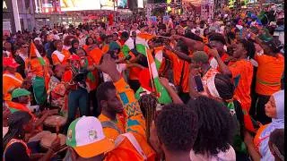 Miniature : Coupe du monde : au Time Square, des Ivoiriens promettent l’enfer aux Allemands