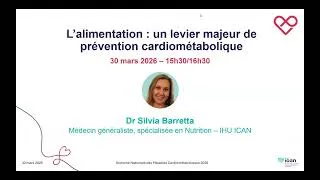 Miniature : WEBINAR | L’alimentation : un levier majeur de prévention cardiométabolique