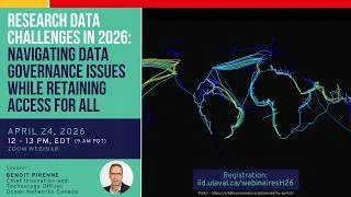 Miniature : Research data challenges in 2026: navigating data governance issues while retaining access for all