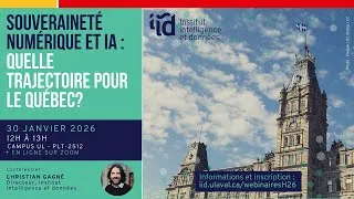 Miniature : Souveraineté numérique et IA : quelle trajectoire pour le Québec?