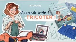 Miniature : Initiation tricot – Apprendre le tricot pour débutante pas à pas – Livres + 40 vidéos exclusives