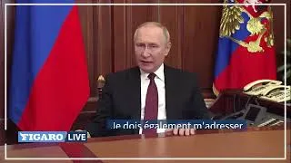 Miniature : Ukraine revoir la DÉCLARATION DE GUERRE de Vladimir Poutine