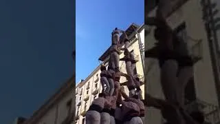 Miniature : Castellers  Gérone  29 10 2017