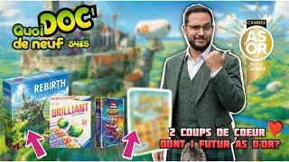 Miniature : REBIRTH / HAPPY LETTERS / BRILLIANT ..: LA SELECTION JEUX (Quoi de neuf Doc' Saison 4 Episode 5)