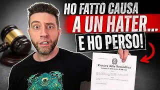 Miniature : Ho fatto CAUSA a un HATER... e ho PERSO!