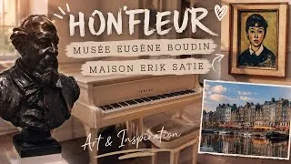 Miniature : 🎨 Honfleur côté Art : sur les traces de Boudin & Erik Satie 🎹✨ #Honfleur