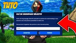 Miniature : TUTO- COMMENT REJOINDRE UNE PARTIES PERSONNALISER SUR FORNITE VERISON 2025