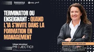 Miniature : Quand l’IA s’invite dans la formation en management | 27ème Colloque | Marie Christine CHALUS -