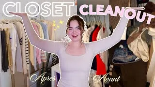 Miniature : J'essaye TOUS mes vêtements✨ CLOSET CLEANOUT + organisation