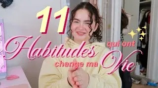 Miniature : Les habitudes qui ont changé ma vie en 2025 ✨