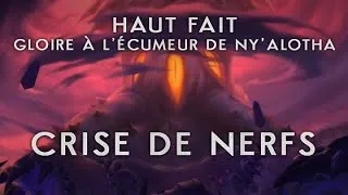 Miniature : Gloire à l'écumeur de raid de Ny'alotha- Haut fait Drest'agath : Crise de nerfs