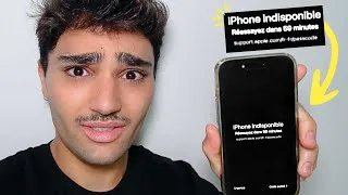 Miniature : NE FAIS JAMAIS ÇA : Mon iPhone bloqué (L'erreur que j'ai faite)