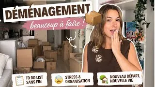 Miniature : 😱 Je déménage… et rien ne s’est passé comme prévu ! (VLOG DÉMÉNAGEMENT)