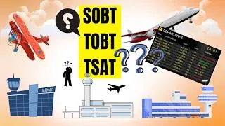 Miniature : SOBT, TOBT, TSAT : trois repères qui structurent chaque départ avion | #formation #aerien