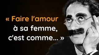 Miniature : Ces phrases de Groucho Marx sont d'un cynisme désopilant sur le mariage