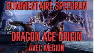 Miniature : Commentaire Speedrun - Dragon Age Origin Any% - Par/Avec Megion
