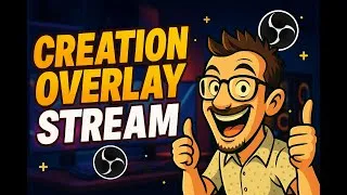 Miniature : CREE TON PROPRE OVERLAY ANIME GRATUITEMENT (OBS-STREAMLABS) - SCENES, WEBCAM, ALERTES, TIMER, & PLUS