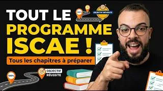 Miniature : Programme concours ISCAE! tous les chapitres que tu dois préparer! Enseignement sup