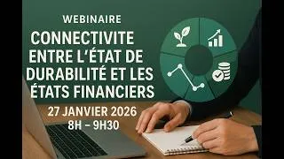 Miniature : Connectivité entre l’état de durabilité et les états financiers