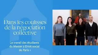 Miniature : Partenariat 2026 entre le Master 2 Droit social de Paris 1 et la direction générale du travail