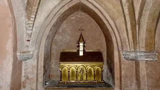 Miniature : Crypte de la basilique Saint-Sernin à Toulouse - Relics of the True Cross and the Apostles in France