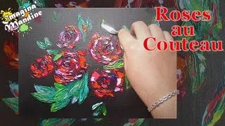 Miniature : Fleurs Multicolores au Couteau