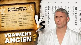 Miniature : Le code moral du karaté : tradition ancienne… ou invention moderne ?