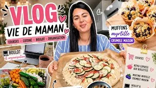 Miniature : 🛒 UNE JOURNEE DE MAMAN AVEC MOI💕 Courses /Repas /gouter/ haul👌 