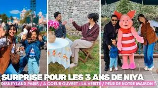 Miniature : À cœur ouvert je vous dis la vérité...Peur de la nouvelle maison ? 3 ans de Niya à Disneyland paris