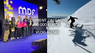 Miniature : Comment j’ai gagné 10K EUROS en 2H (+ vlog au ski)