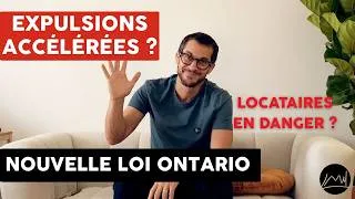 Miniature : Immigrer en Ontario ? Attention aux nouvelles règles sur les loyers et expulsions