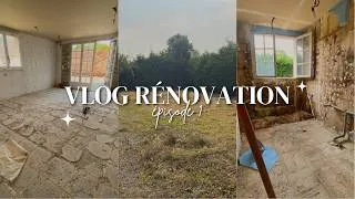 Miniature : Vlog rénovation – Épisode 1 : démolition & jardin 🛠️
