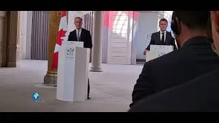 Miniature : Macron et Mark Carney à l’Élysée : le face-à-face stratégique avant le G7