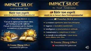 Miniature : 🧱 BATIR TON ESPRIT AVANT DE TE LANCER DANS L'ENTREPREBEURIAT 📖 Verset clé : Proverbes 24:3–4