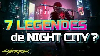 Miniature : Cyberpunk 2077 : 7 légendes de Night City 🔥 (personnages cultes & lore)