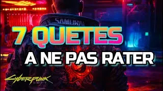 Miniature : Cyberpunk 2077 : 7 quêtes que tu peux rater 🔥 (armes & véhicules cachés)