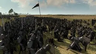 Miniature : Le Gondor repousse un raid du Mordor - The Dawnless Days Total War