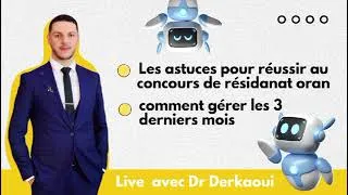 Miniature : Les astuces pour réussir au concours de résidanat Oran| comment gérer les 3 derniers mois
