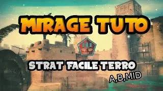 Miniature : BEST MID TAKE MIRAGE FOR ALL LVL #CS2 #CounterStrike #CS2Clips #Mirage #StratCS2