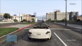 Miniature : [ISH] - GTA V GAMEPLAY : Course poursuite , conduite , dégâts véhicules.