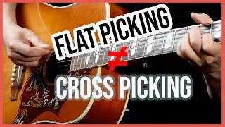 Miniature : FLAT PICKING ≠ CROSS PICKING - BLUEGRASS À LA GUITARE