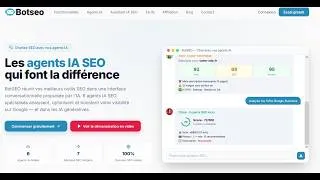 Miniature : [Capsule IA Plus KA] BOTSEO, la plateforme française qui met l'IA au service de votre référencement