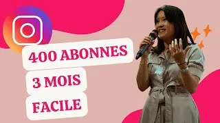 Miniature : Passer de 0 à 400 abonnés Instagram en 3 mois