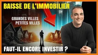 Miniature : Immobilier en baisse : Grandes villes vs petites villes, faut-il encore investir ?