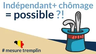 Miniature : Travailler comme indépendant en gardant vos allocations de chômage. Possible ? #tremplin