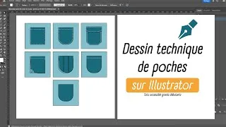 Miniature : Dessin technique de mode sur Illustrator – Tuto Facile