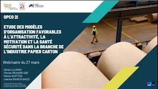 Miniature : Webinaire : Etude modèles d'organisation du travail dans l'IPC