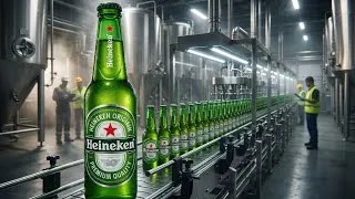 Miniature : Heineken : Processus de Fabrication Et le secret derrière cette Bouteille verte