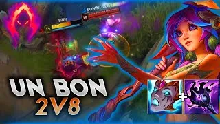 Miniature : 2v8 MAIS C'EST QUOI CES DEGATS ET MS DE ZINZIN ?! [Lillia Jungle saison 14]