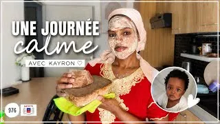 Miniature : 🇾🇹Une journée calme à la maison 🤍 | Maman solo avec Kayron & routine beauté mahoraise ⭐